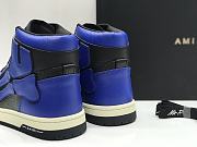 AMIRI Skel Panelled High Top Blue Black - MFS002-013 - 4