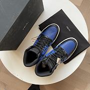 AMIRI Skel Panelled High Top Blue Black - MFS002-013 - 3