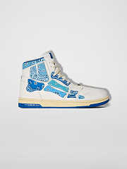 AMIRI Skel Panelled High Top Bandana Blue - 5