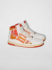 AMIRI Skel Panelled High Top Bandana Orange - 2