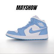 Air Jordan 1 Retro Mid UNC - 554724-106 - 1