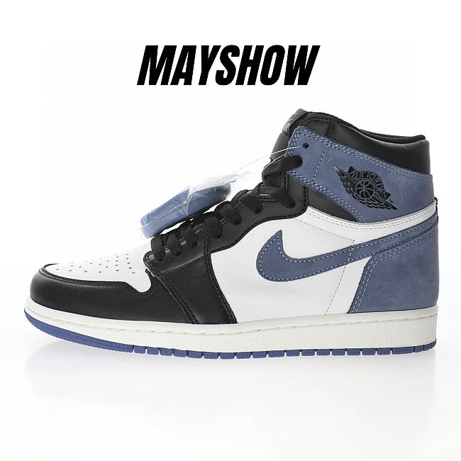 Air Jordan 1 Retro High Blue Moon - 555088-115 - 1