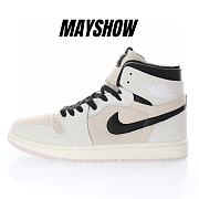 Air Jordan 1 High Zoom Air CMFT Summit White Black - CT0979-100 - 1