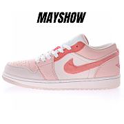 Air Jordan 1 Low SE Mighty Swooshers Pink - DM5443-666 - 1