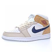 Air Jordan 1 Mid Tan Suede - DO6726-100 - 2