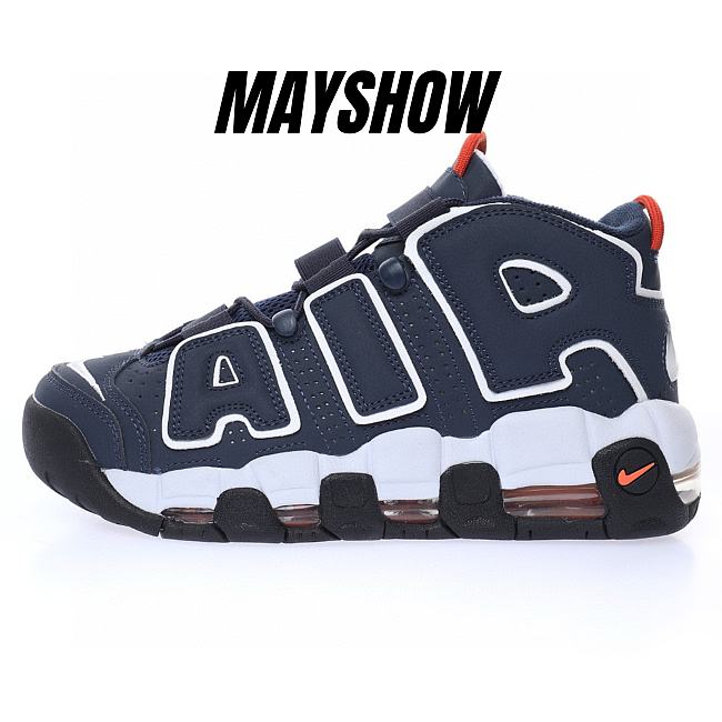 Nike Air More Uptempo Dark Obsidian White - 414962-400 - 1