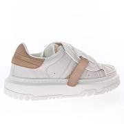 Dior-ID Sneaker White and Nude Calfskin and Rubber - KCK278BCR_S28W - 3