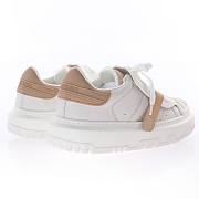 Dior-ID Sneaker White and Nude Calfskin and Rubber - KCK278BCR_S28W - 6