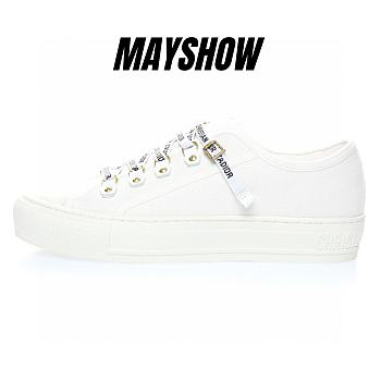 Dior Walk'N'Dior Low Top White Canvas  - KCK177CVA_S06W