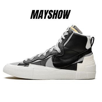 Nike Blazer Mid sacai Black Grey - BV0072-002