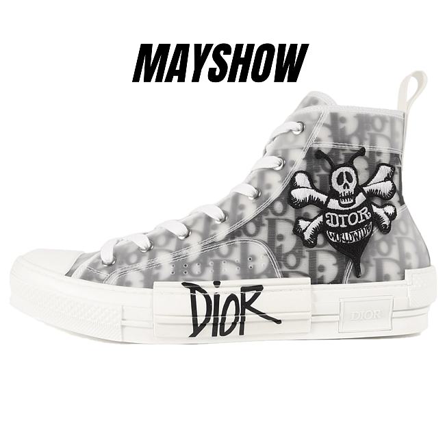 Dior And Shawn B23 High Top Bee Embroidery - 3SH118YYO_H960 - 1