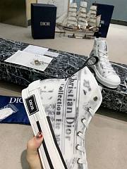 Dior B23 High Top Daniel Arsham Newspaper - 3SH118YUO_H069 - 2