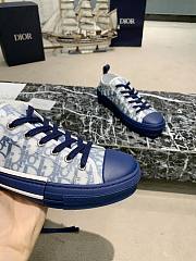 Dior B23 Low Top Blue Oblique - 3SN249YNT_H565 - 3