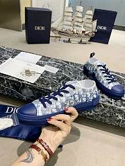 Dior B23 Low Top Blue Oblique - 3SN249YNT_H565 - 5