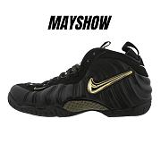 Nike Air Foamposite Pro Black Metallic Gold - 624041-009  - 1