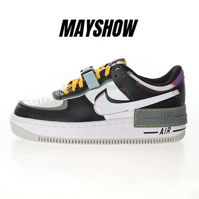 Nike Air Force 1 Low Shadow Spiral Sage - DC2542-001 - 1