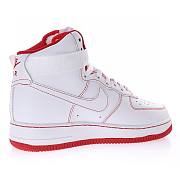 Nike Air Force 1 High '07 White University Red - CV1753-100 - 4