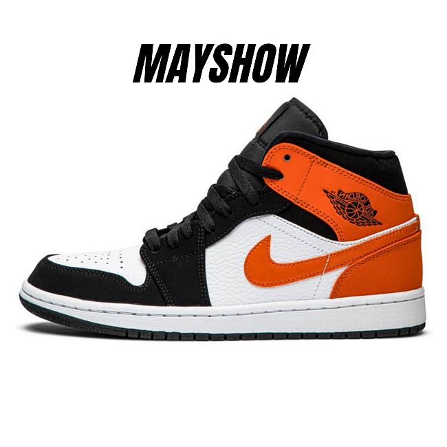 Air Jordan 1 Mid Shattered Backboard - 554724-058  - 1