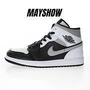 Air Jordan 1 Mid White Shadow - 554724-073 - 1