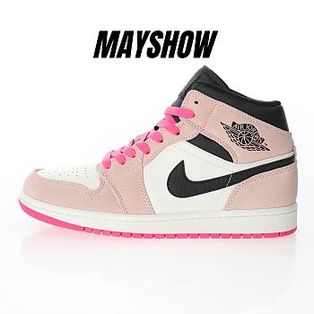 Air Jordan 1 Mid Crimson Tint - 852542-801