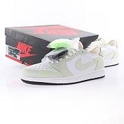 Air Jordan 1 Retro Low White Ghost Green Black - DM7837-103 - 4