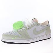 Air Jordan 1 Retro Low White Ghost Green Black - DM7837-103 - 2