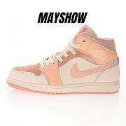 Air Jordan 1 Mid Apricot Orange - DH4270-800 - 1