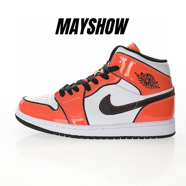 Air Jordan 1 Mid SE Turf Orange - DD6834-802 - 1