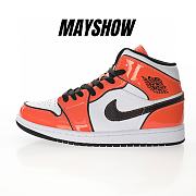 Air Jordan 1 Mid SE Turf Orange - DD6834-802 - 1