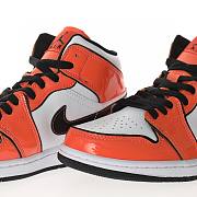 Air Jordan 1 Mid SE Turf Orange - DD6834-802 - 3