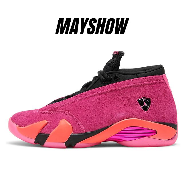 Air Jordan 14 Retro Low Shocking Pink - DH4121-600 - 1