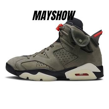 Air Jordan 6 Retro Olive Travis Scott - CN1084-200