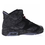 Air Jordan 6 Retro Singles Day Triple Black - DB9818-001 - 4