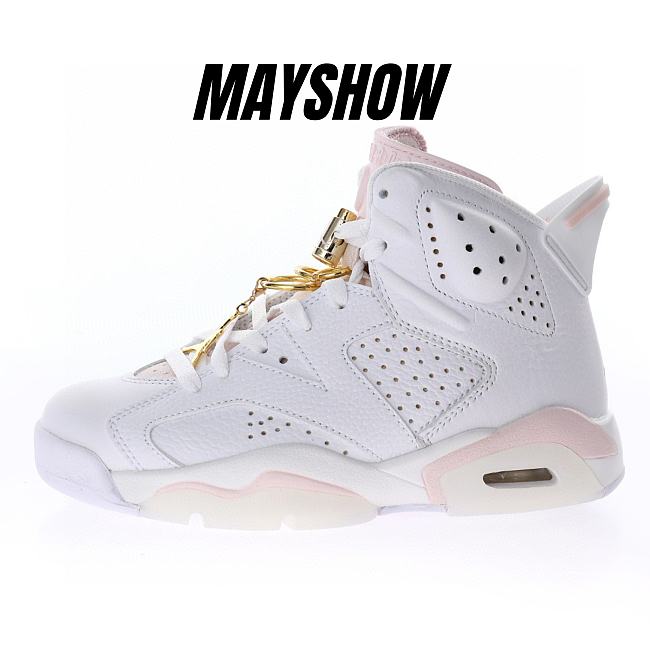 Air Jordan 6 Retro Gold Hoops - DH9696-100 - 1