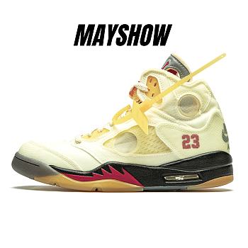 Air Jordan 5 Retro OFF-WHITE Sail - DH8565-100