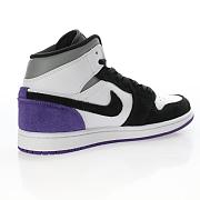 Air Jordan 1 Mid SE Purple - 852542-105 - 4