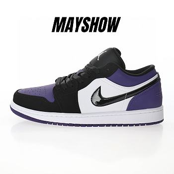 Air Jordan 1 Low Court Purple - 553558-125