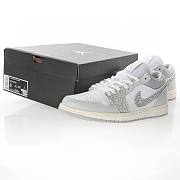 Air Jordan 1 Low PRM Smoke Grey Elephant  - DH4269-100 - 2