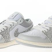 Air Jordan 1 Low PRM Smoke Grey Elephant  - DH4269-100 - 3