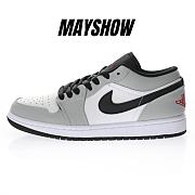 Air Jordan 1 Low Light Smoke Grey - 553558-030 - 1