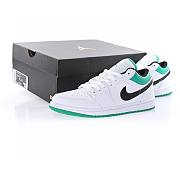 Air Jordan 1 Low White Lucky Green Black - 553558-129 - 5