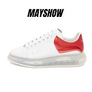 Alexander McQueen Oversized Clear Sole Lust Red - 604233WHX999676 - 1