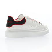 Alexander McQueen Oversized White Black Red Outline - 625156WHXMT9183 - 5