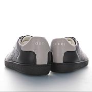 Gucci Ace Perforated Interlocking G Black - 599147 AYO70 1069 - 5