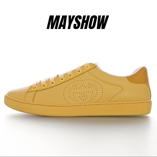 Gucci Ace Interlocking G Yellow - 598527 AYO70 7460 - 1