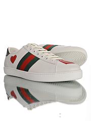 Gucci Ace Embroidered Hearts - 435638 A38M0 9074 - 3