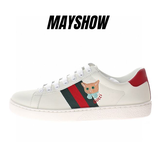 Gucci Ace Cat - 663219 1XG60 9065 - 1