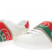 Gucci Ace Elastic Web Interlocking GG White - 643488 1XGF0 9066 - 3