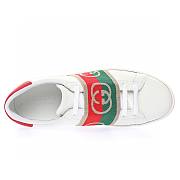 Gucci Ace Elastic Web Interlocking GG White - 643488 1XGF0 9066 - 5