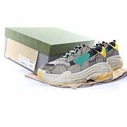 Gucci x Balenciaga The Hacker Project Triple S Blue and Yellow - ‎681067 UMO20 9766 - 3